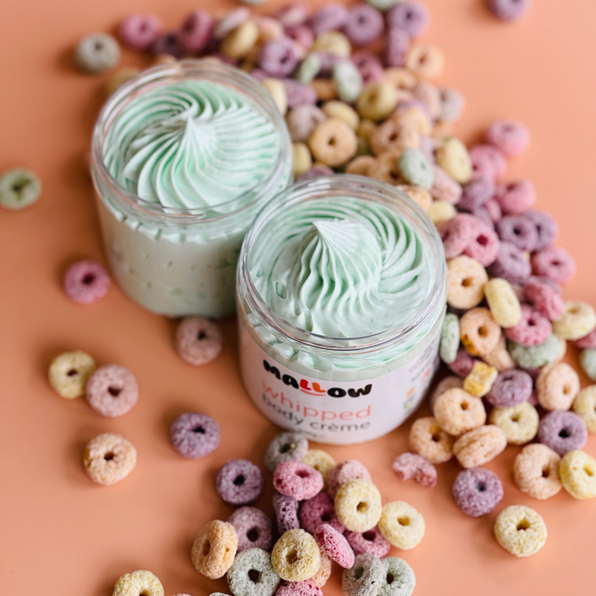 Froot loops whipped body cream