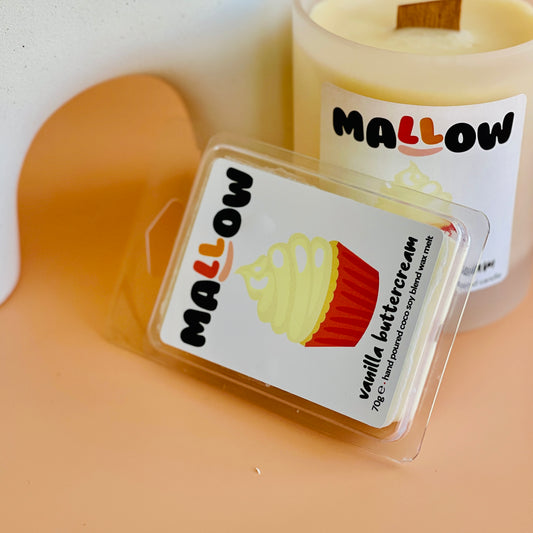 Vanilla buttercream wax melt