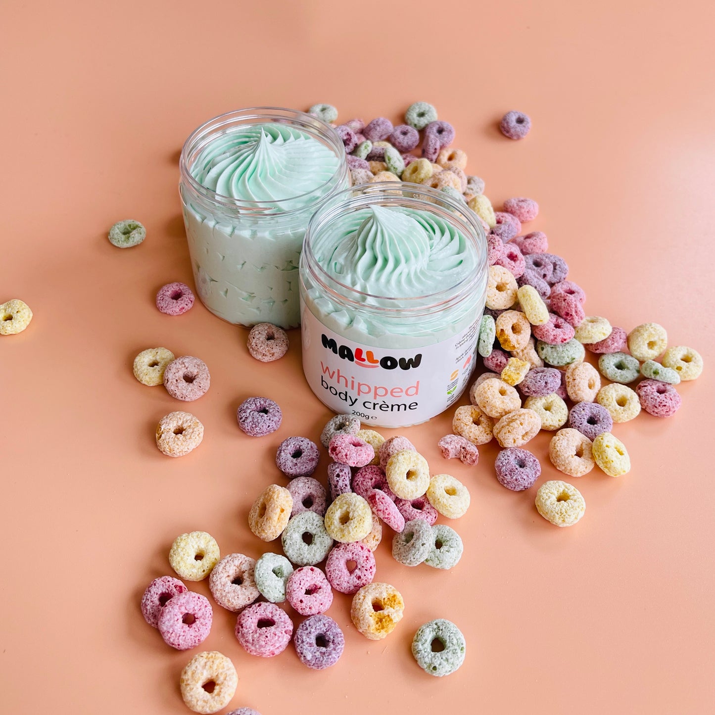 Froot loops whipped body cream