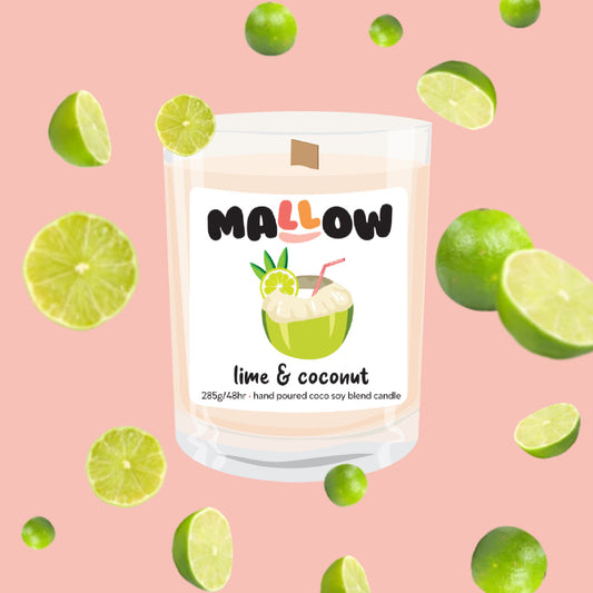 Lime & Coconut Candle