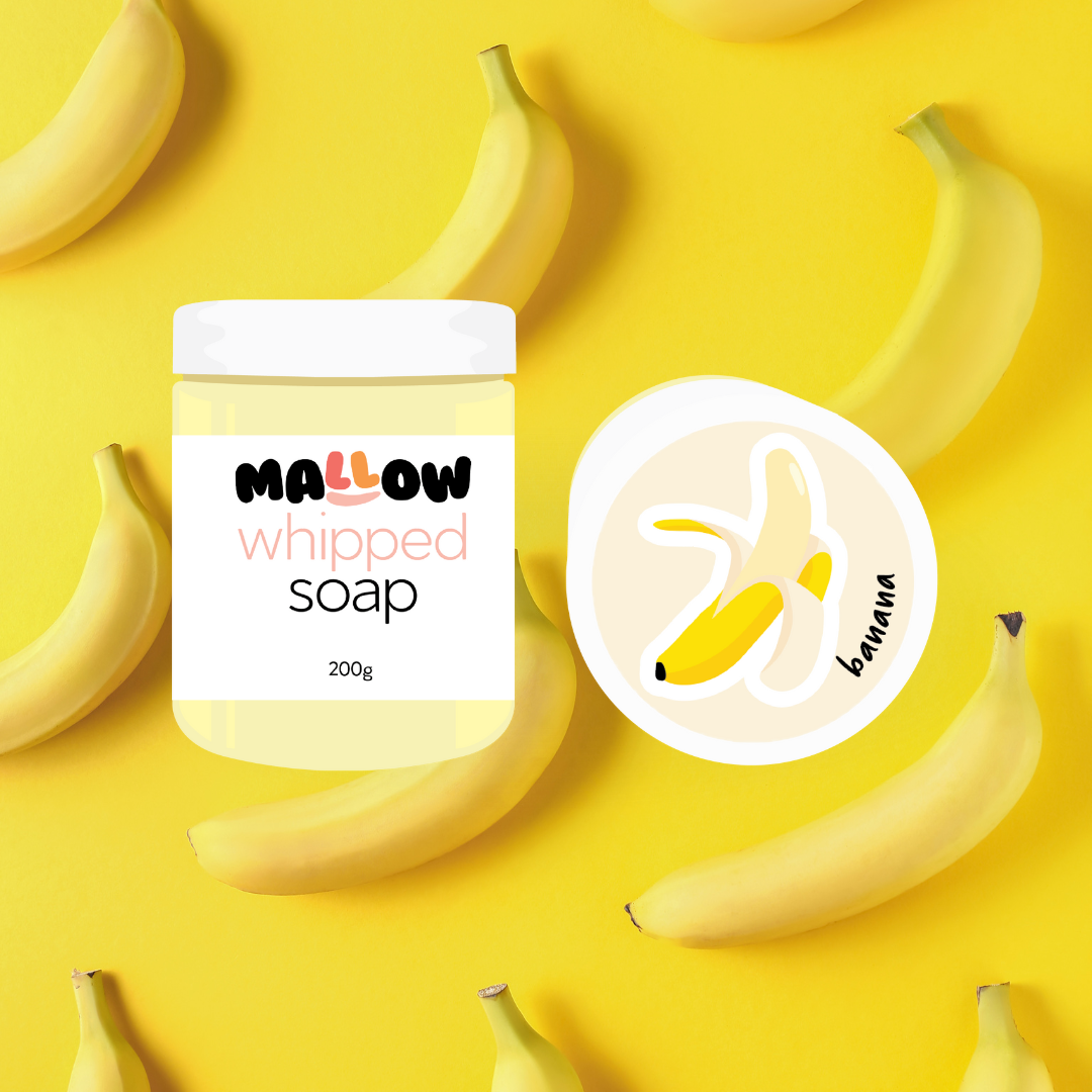 Banana Whipped Soap