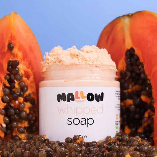 Passionfruit & Pawpaw Whipped Soap