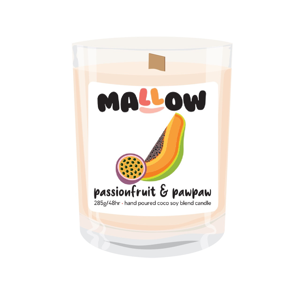 Passionfruit & Pawpaw Candle