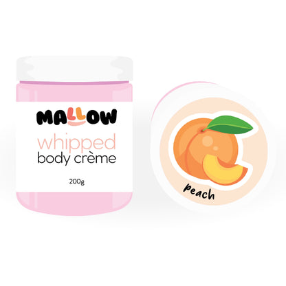 Mallow whipped body cream