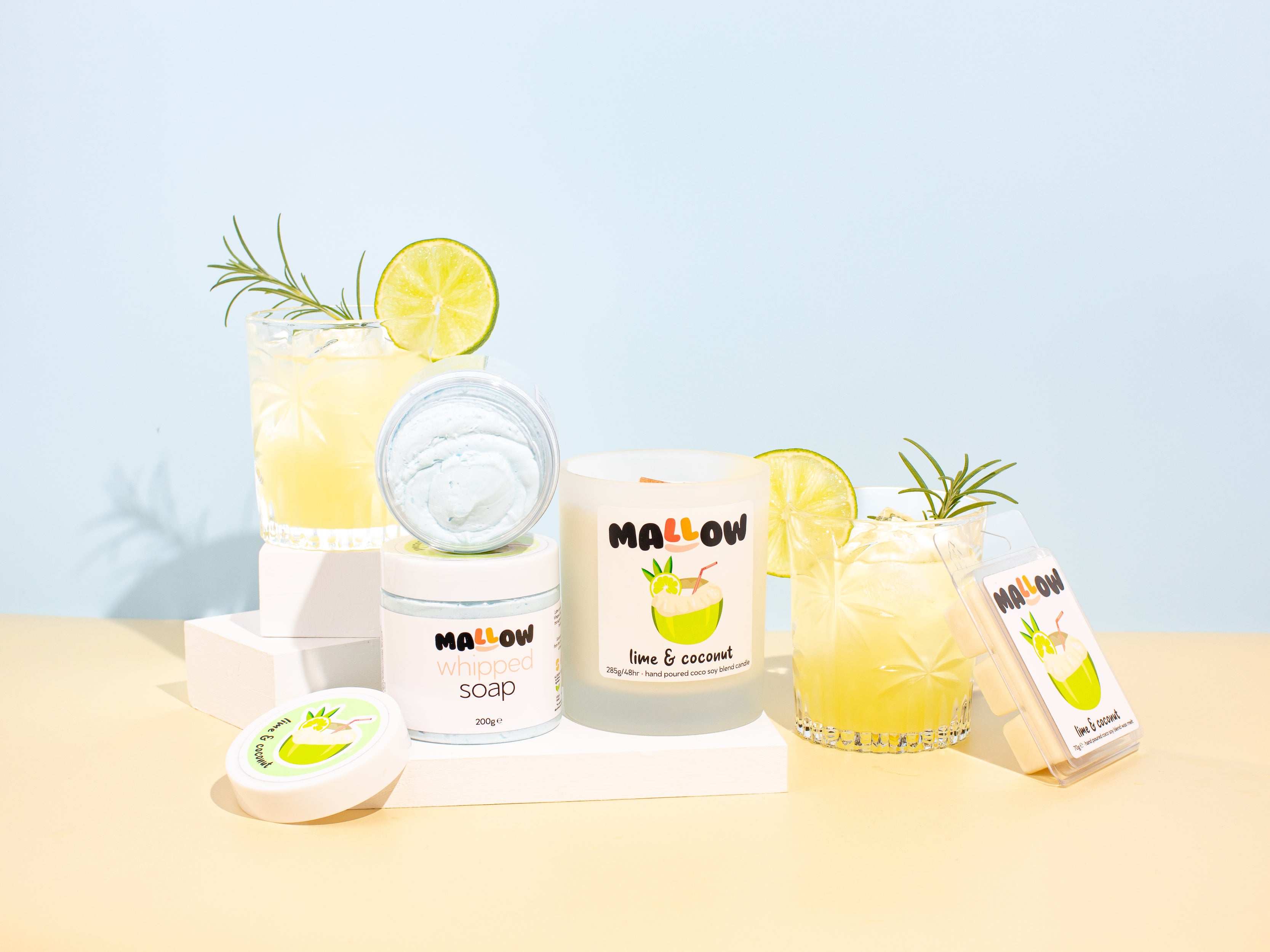 Mallow Lime & Coconut Collection