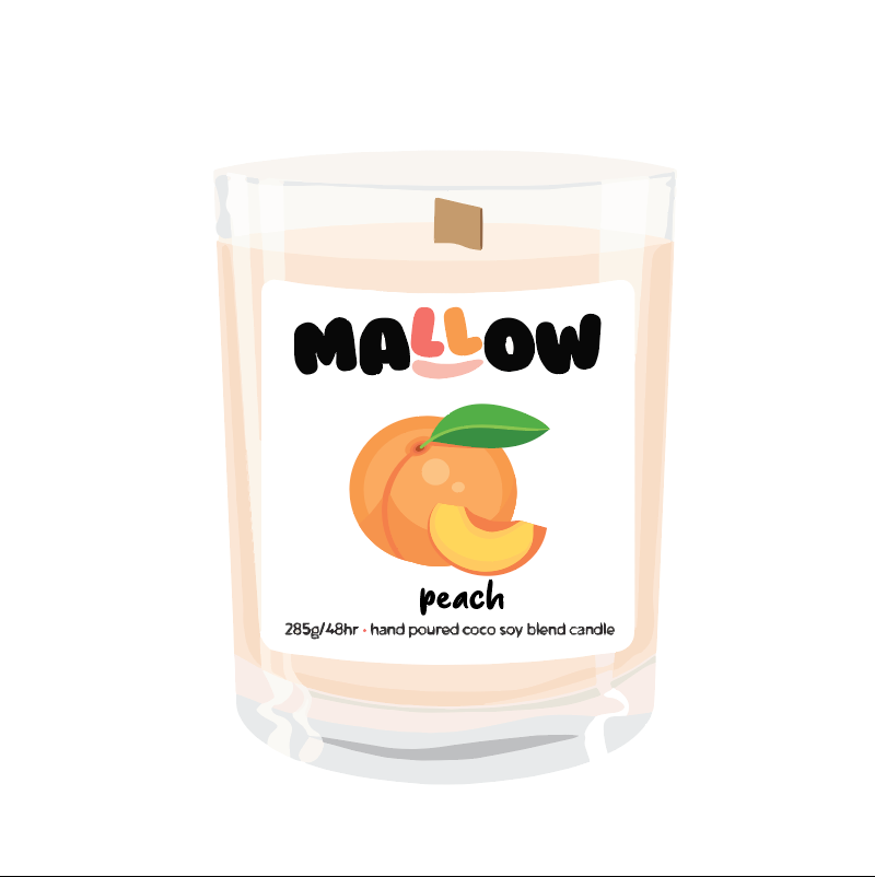 Peach Candle