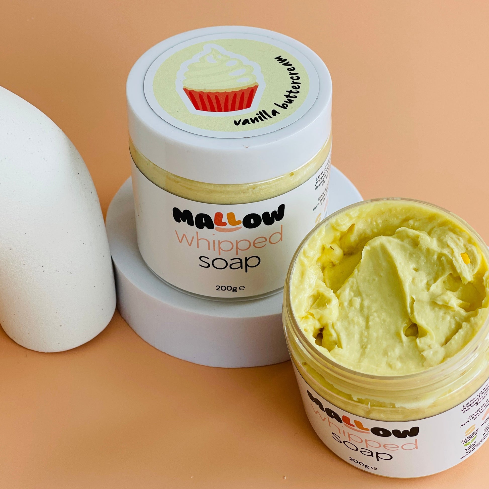 vanilla buttercream whipped soap