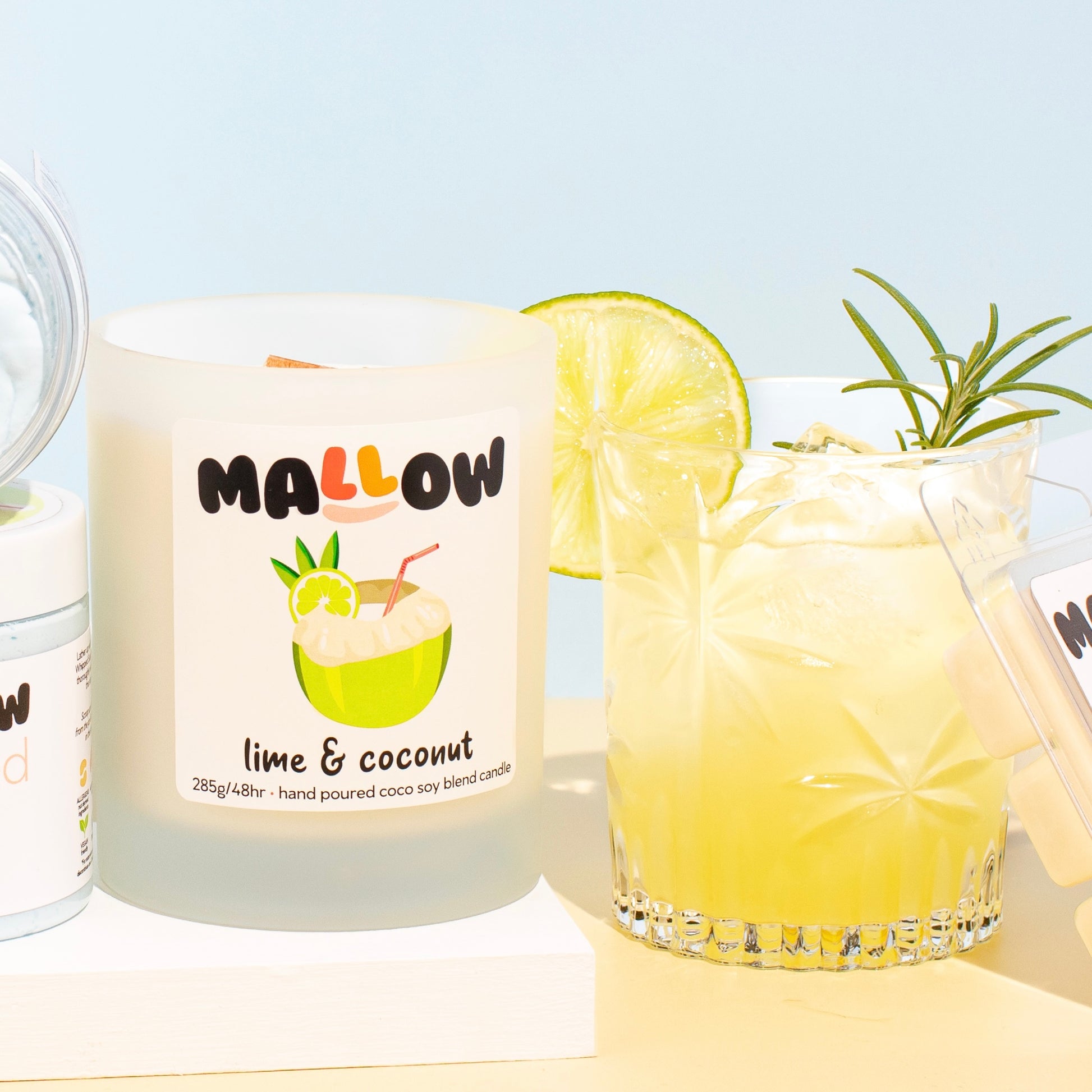 Lime & Coconut Candle
