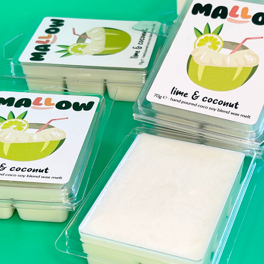 Lime & Coconut Wax Melt