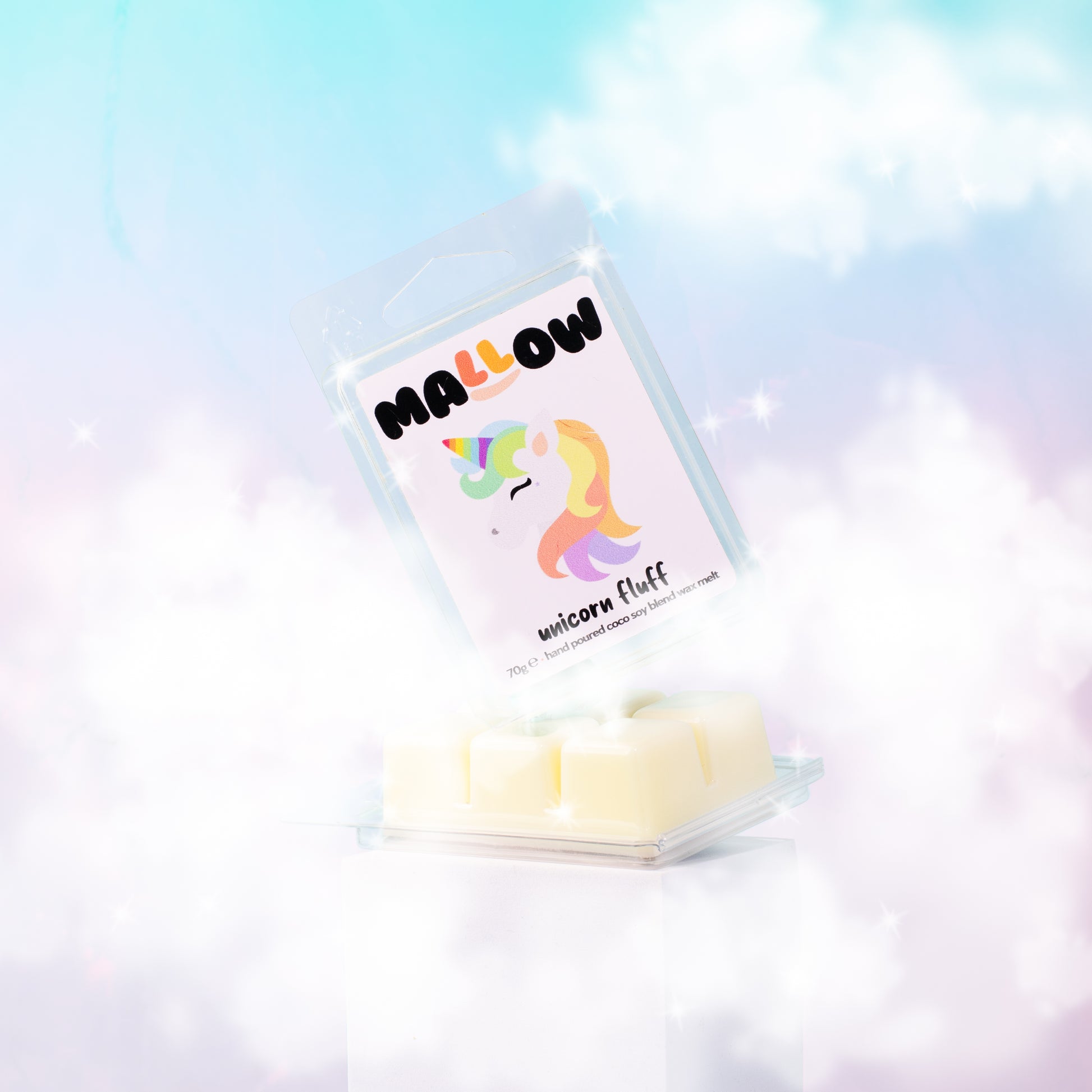 Unicorn fluff Wax Melt