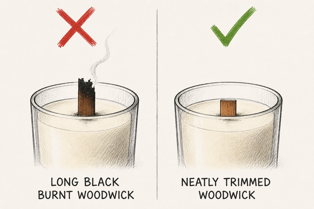 How to Light & Care for Your Wood Wick Candle ✨
