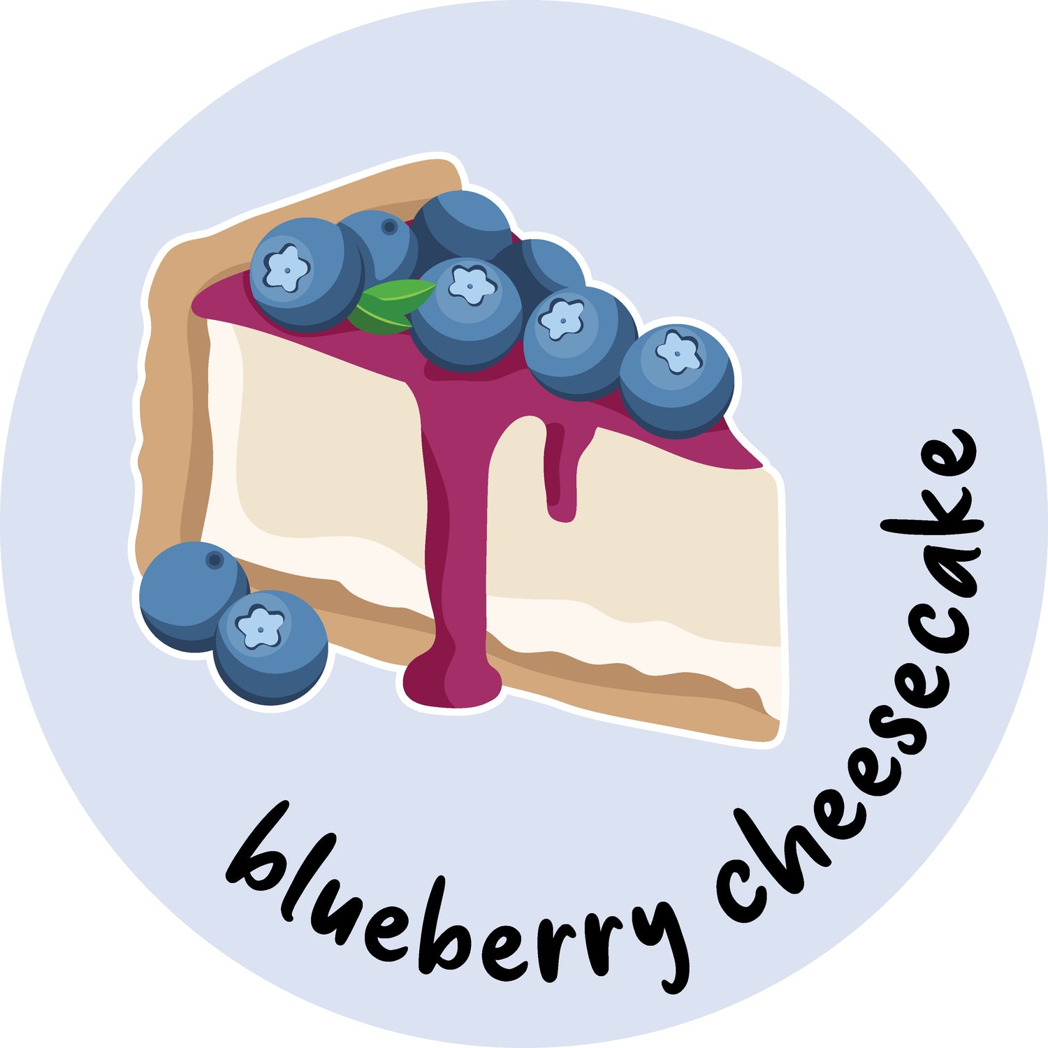 Mallow blueberry cheesecake collection