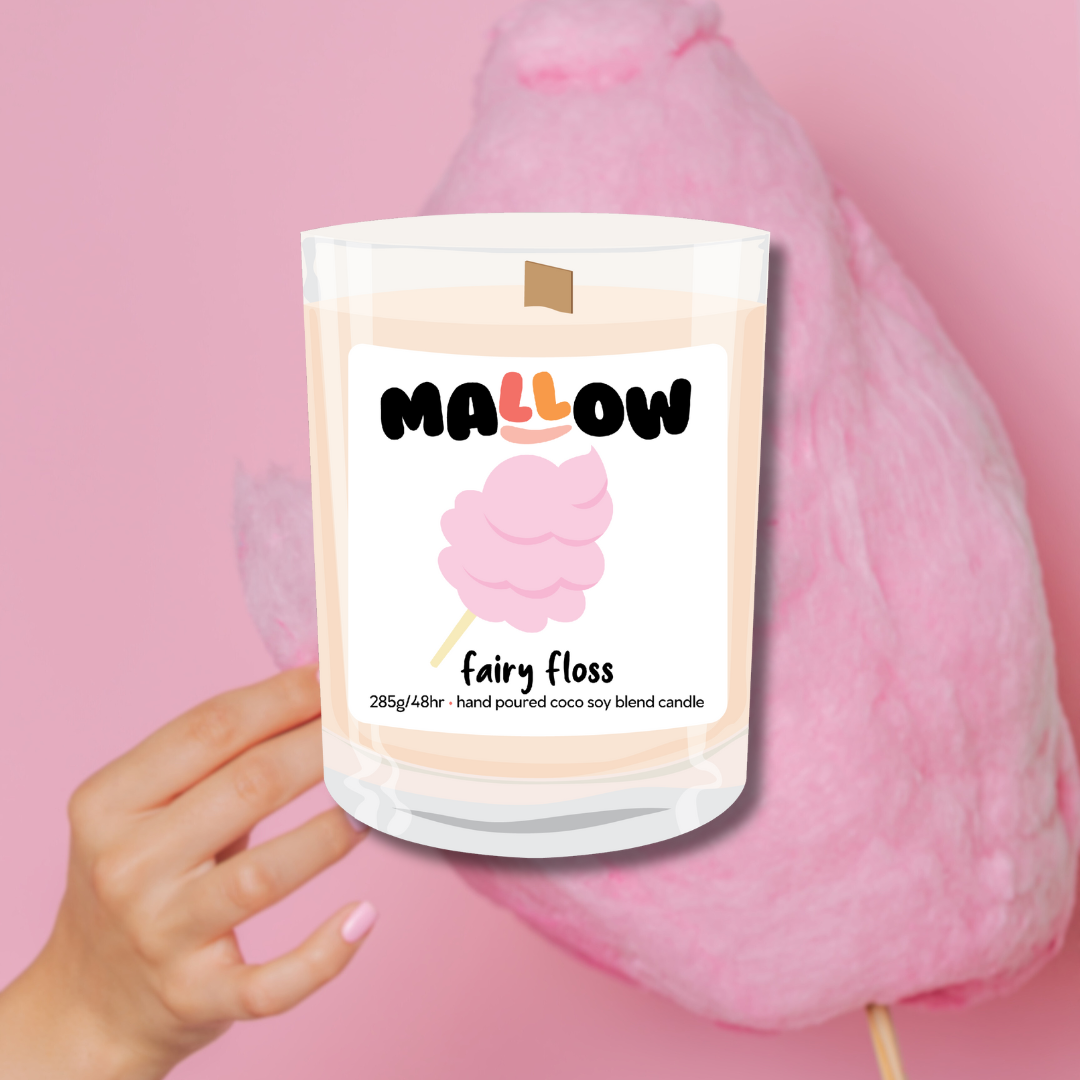 Fairy floss Candle