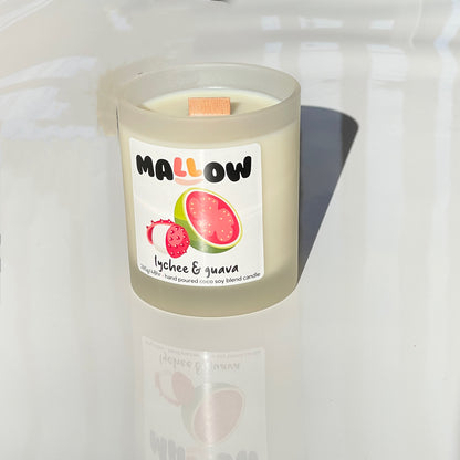 Mallow Lychee & Guava Candle