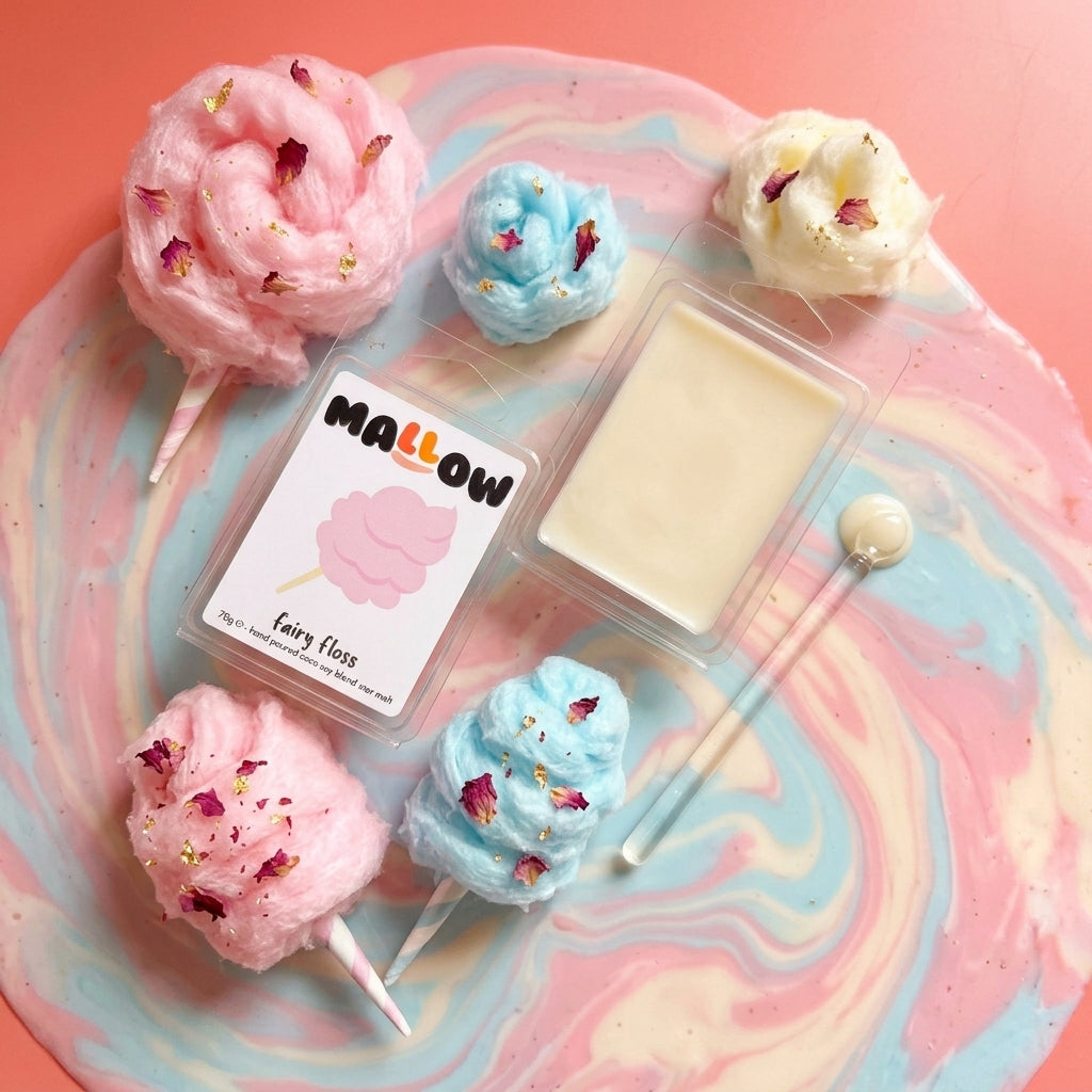 fairy floss wax melt